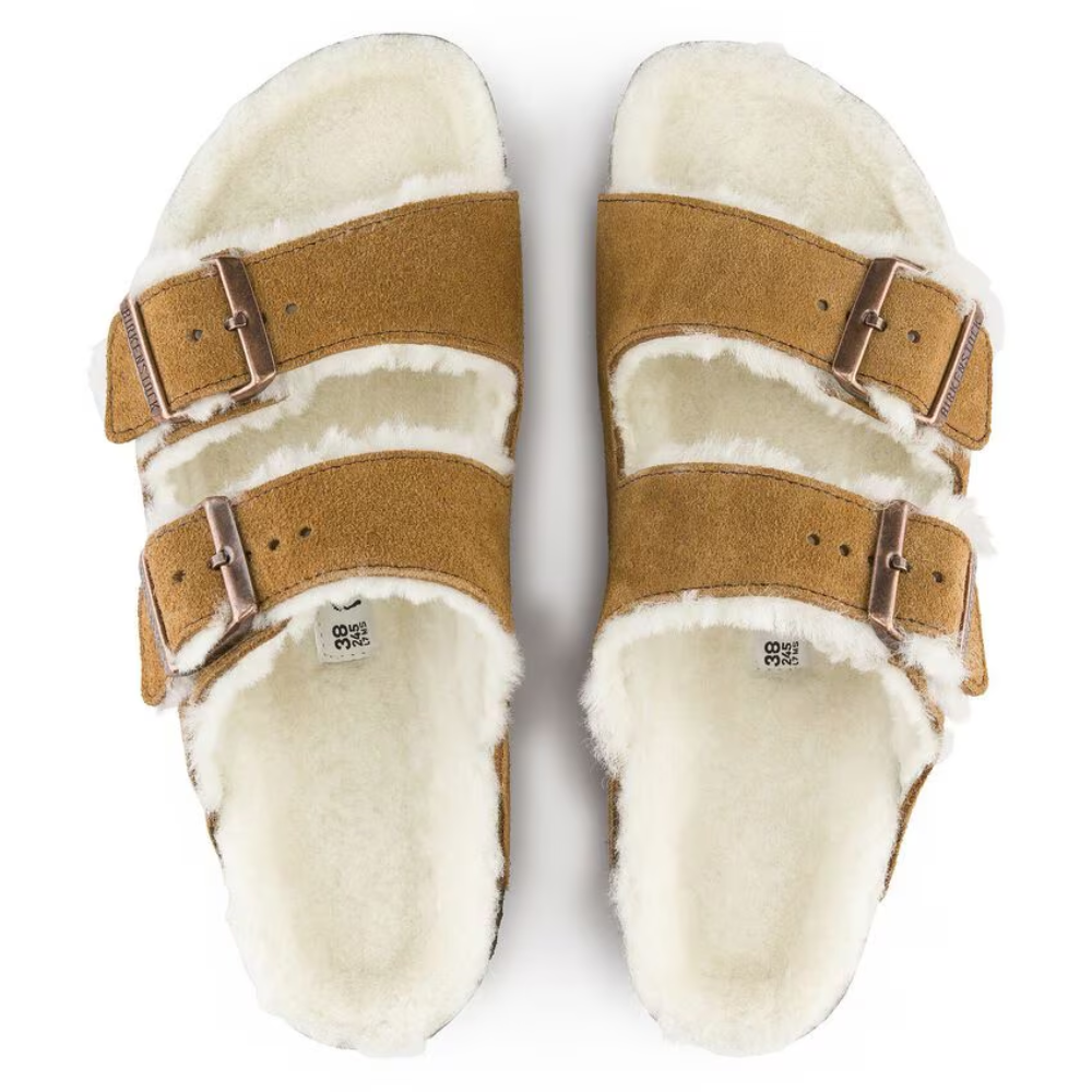 Sandal Arizona Sheepskin Suede