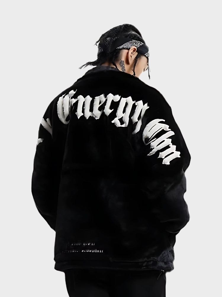 MyGarments - Street Letter Fleece Jacket