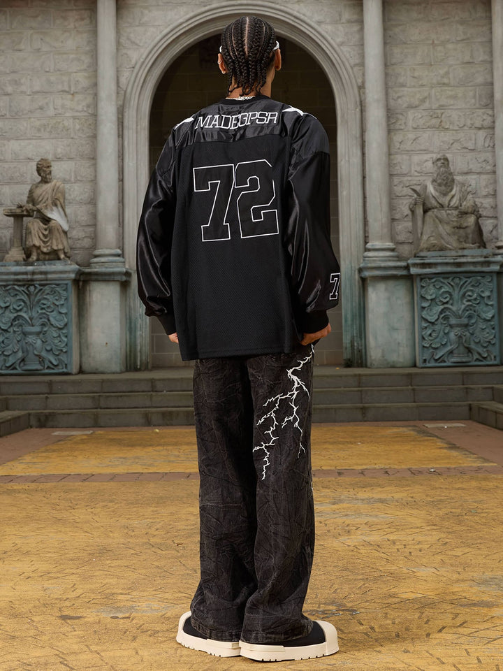 'Thunderstrike' High Street Hip-hop Jeans