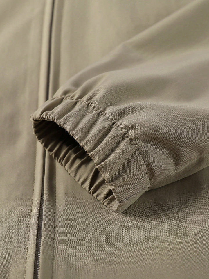 'Botanique' Graphic Zip-Up Jacket