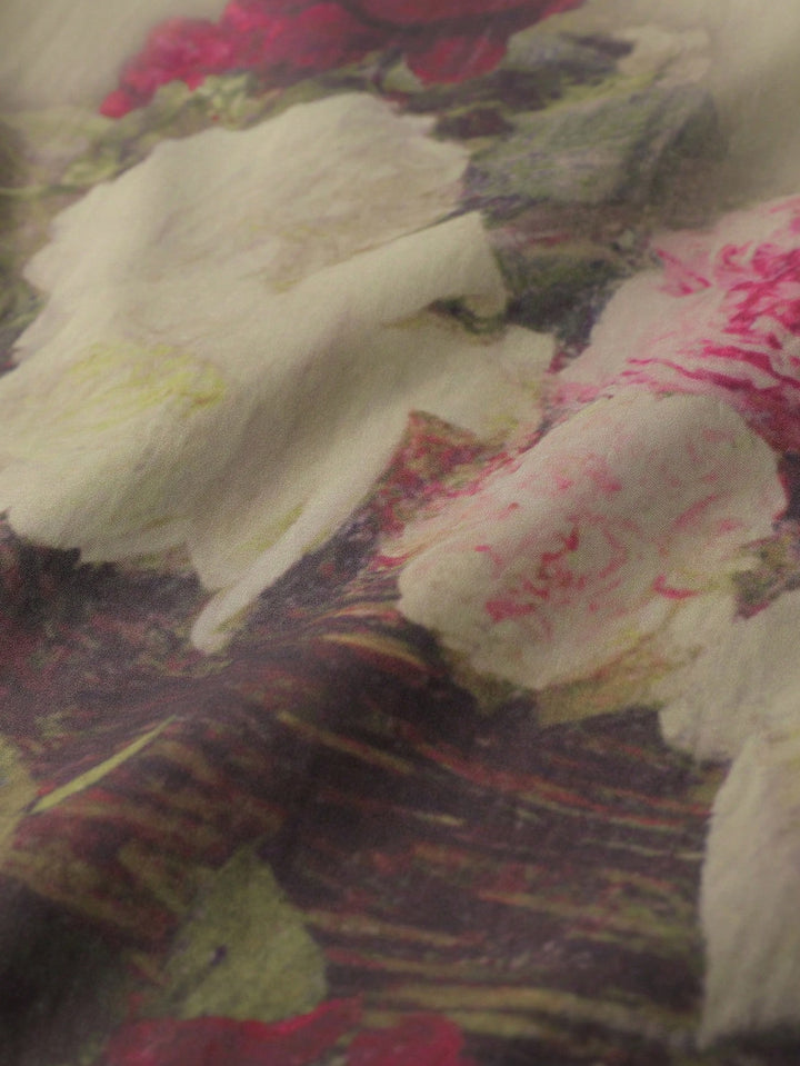 'Botanique' Graphic Zip-Up Jacket