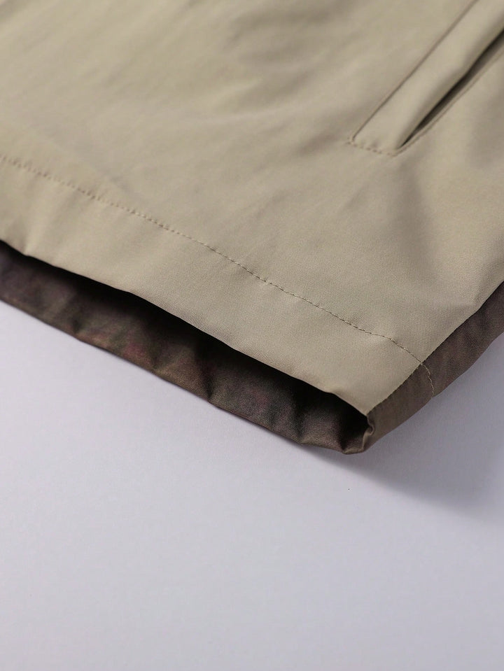 'Botanique' Graphic Zip-Up Jacket