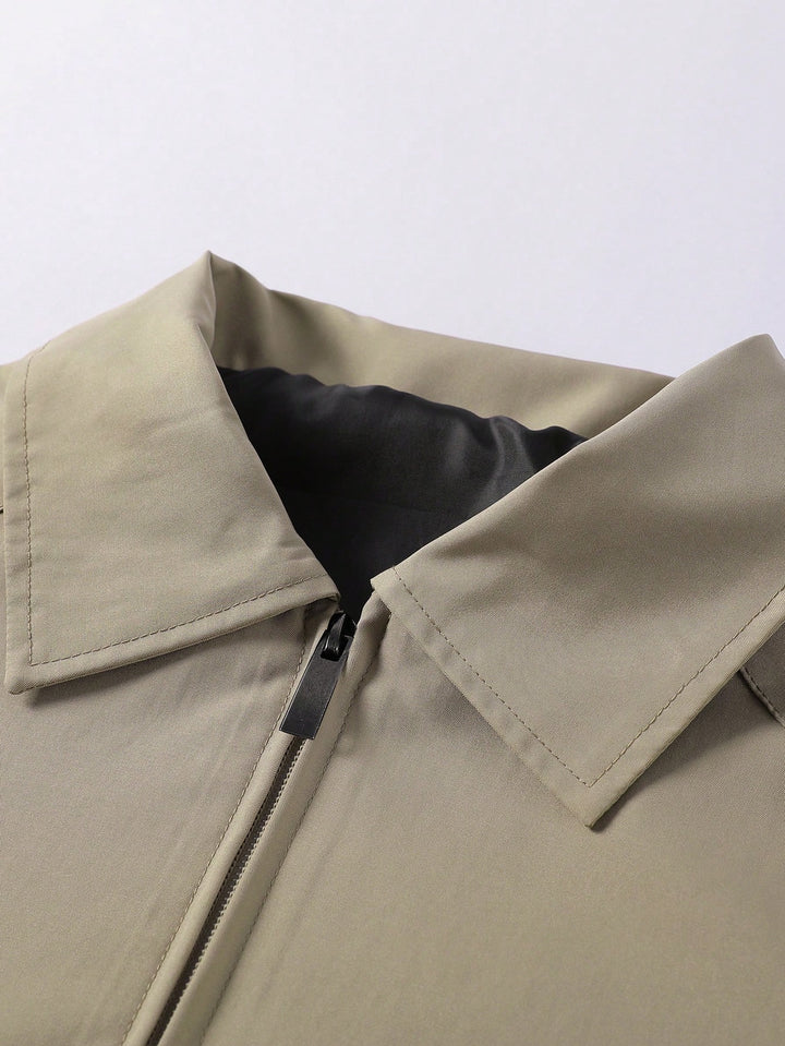 'Botanique' Graphic Zip-Up Jacket