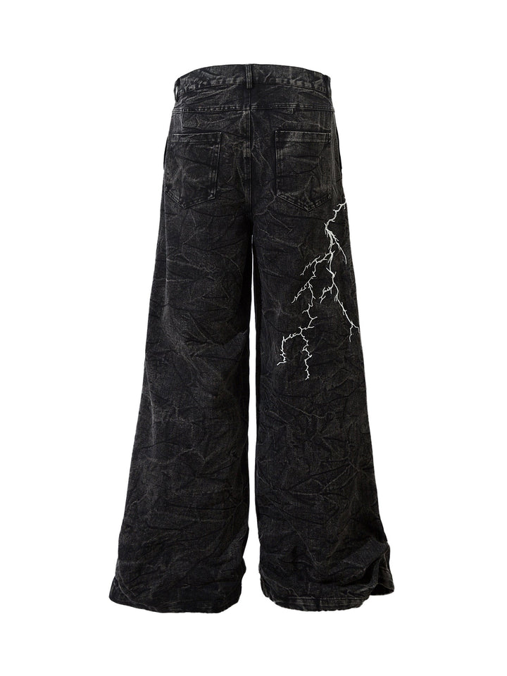 'Thunderstrike' High Street Hip-hop Jeans