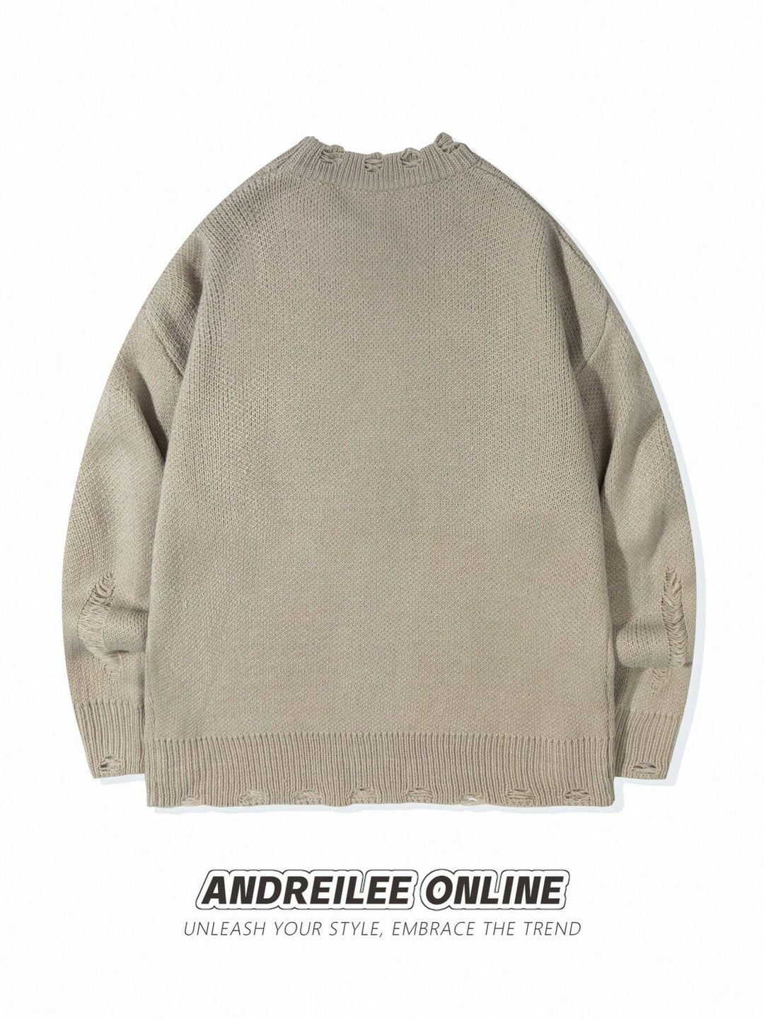 'Supper' Graphic Knitted Sweater