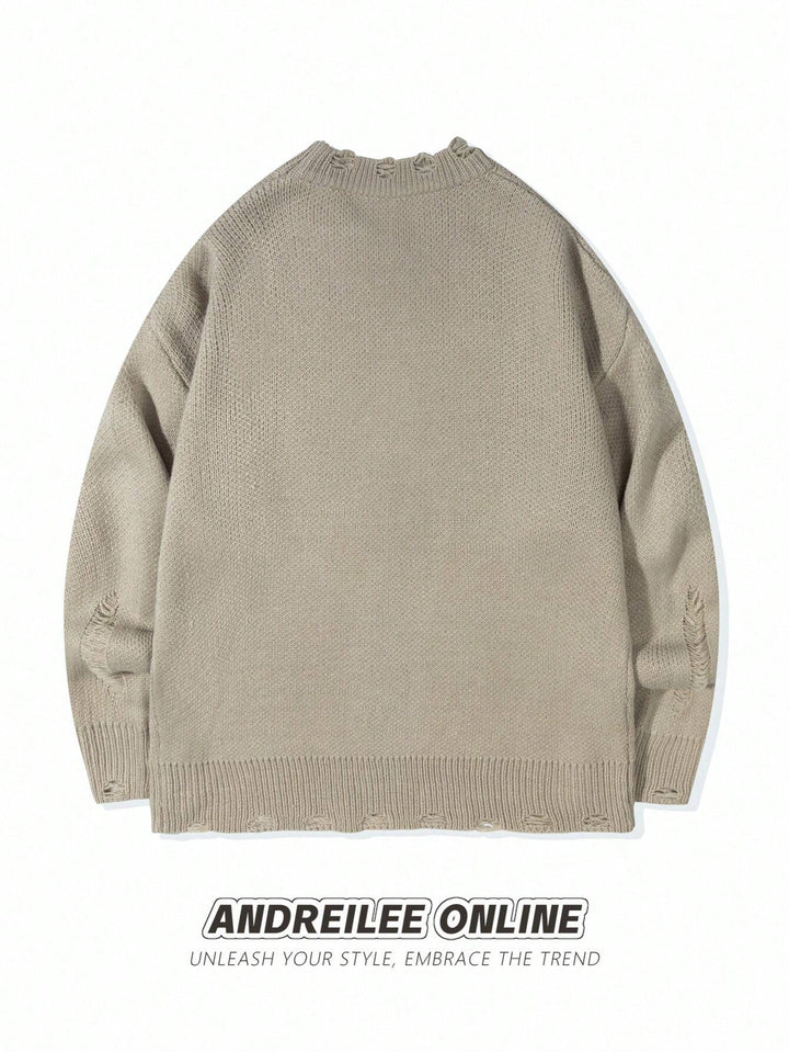 'Supper' Graphic Knitted Sweater