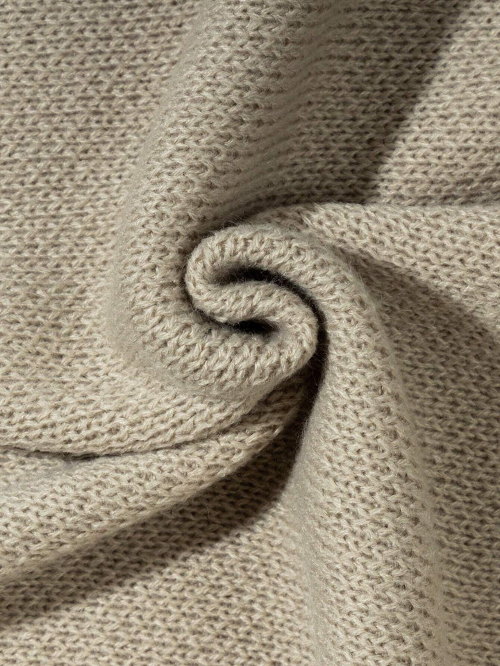 'Supper' Graphic Knitted Sweater