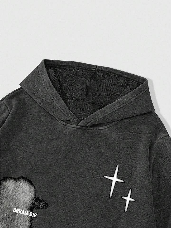 'Grunge' Graphic Hoodie
