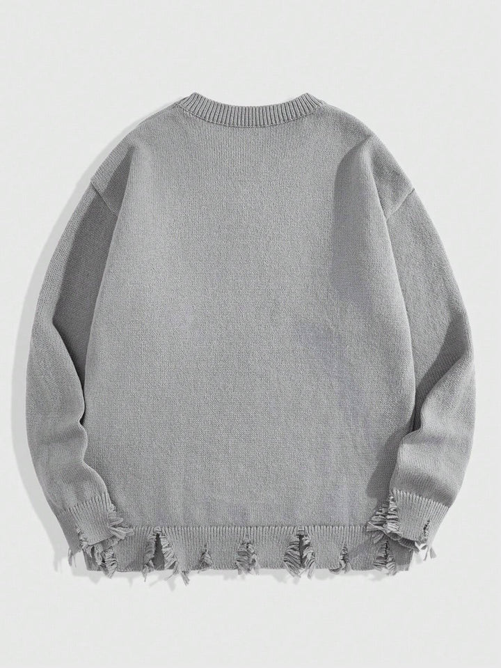 'Stargazing' graphic knitted sweater
