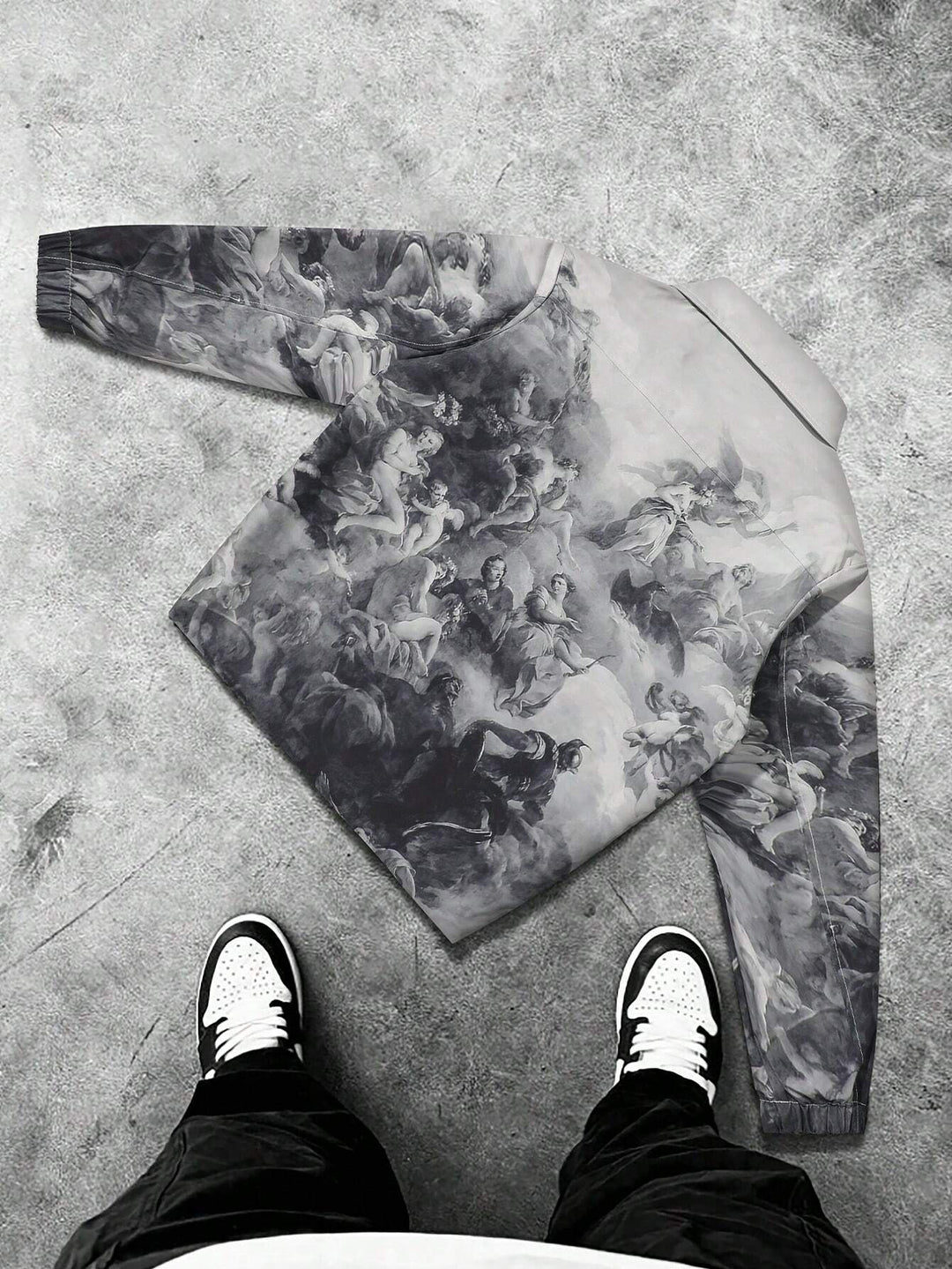 'Heavenfall' Graphic Zip-Up