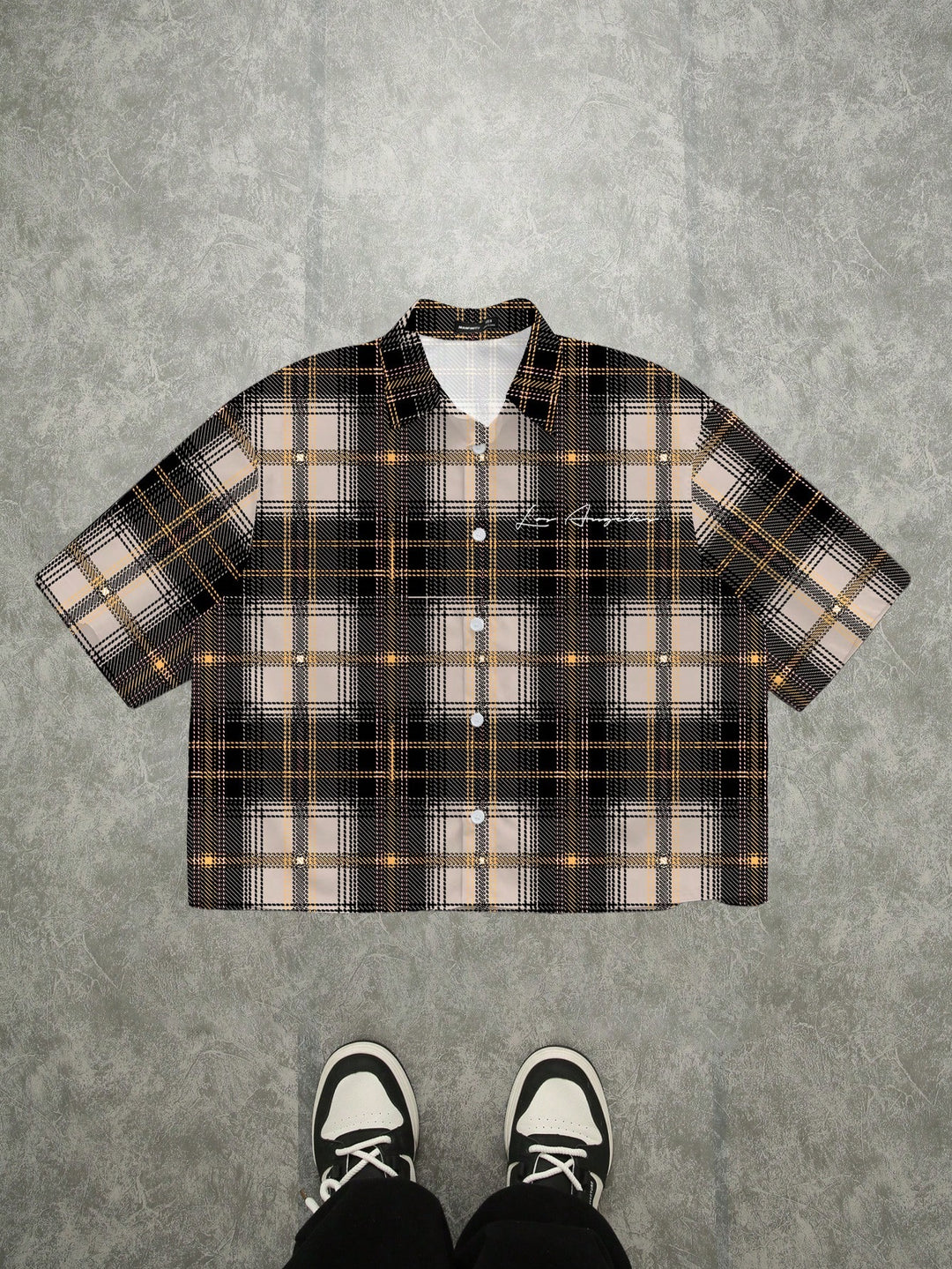 Checkered Custom Shirt - MyGarments®