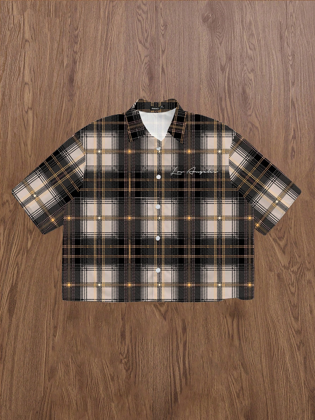 Checkered Custom Shirt - MyGarments®