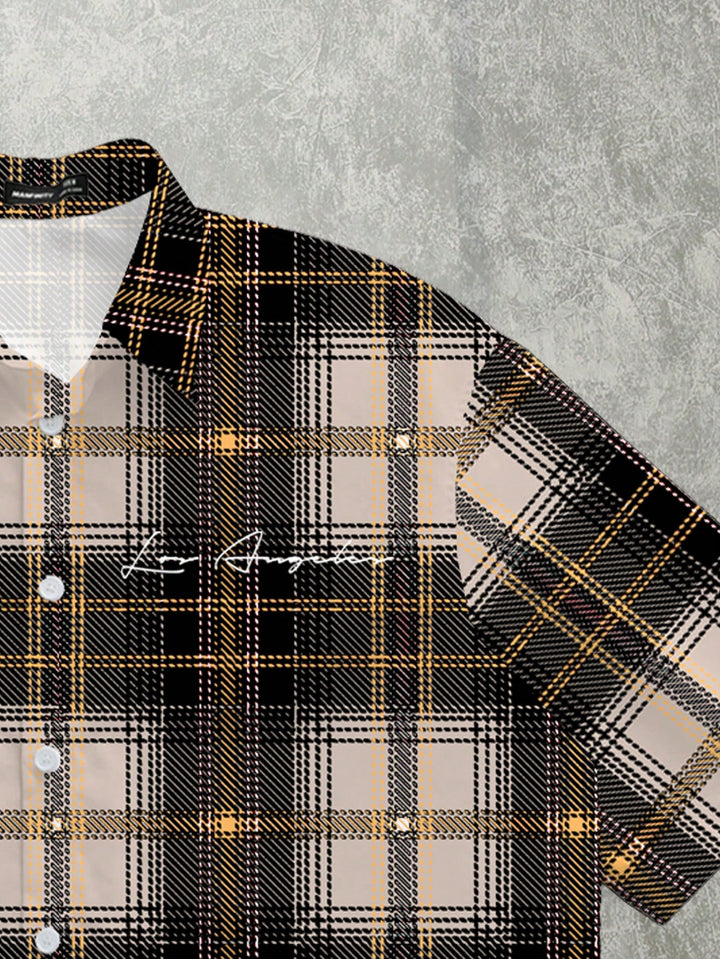 Checkered Custom Shirt - MyGarments®
