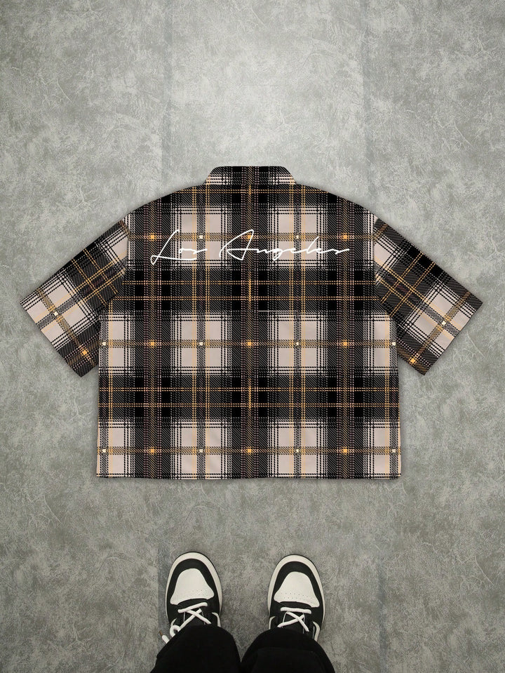 Checkered Custom Shirt - MyGarments®