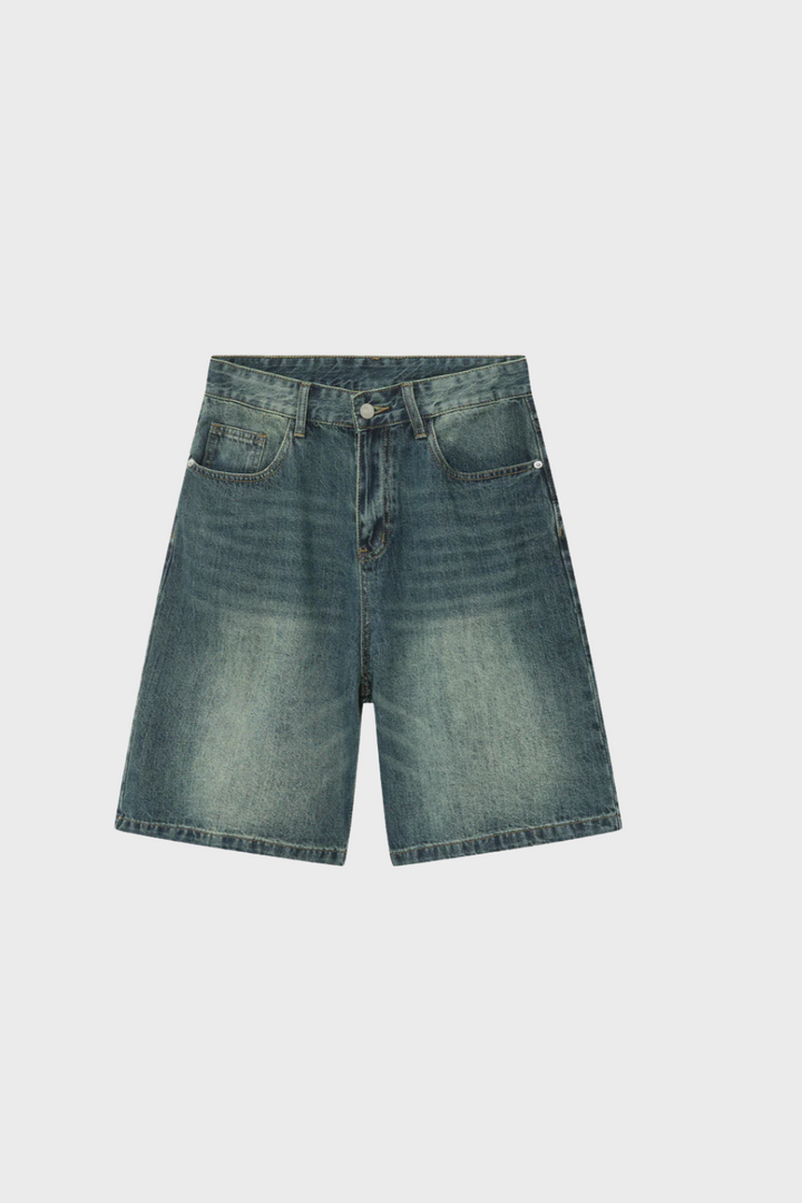 MyGarments - Baggy Denim Jort Blue