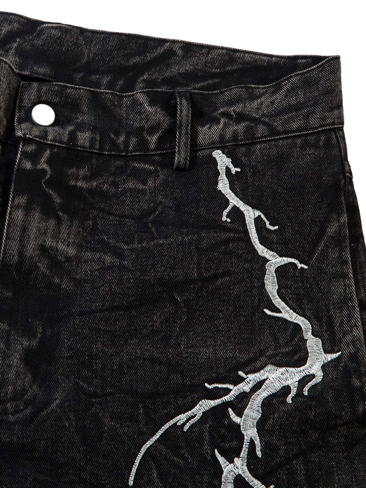 'Thunderstrike' High Street Hip-hop Jeans