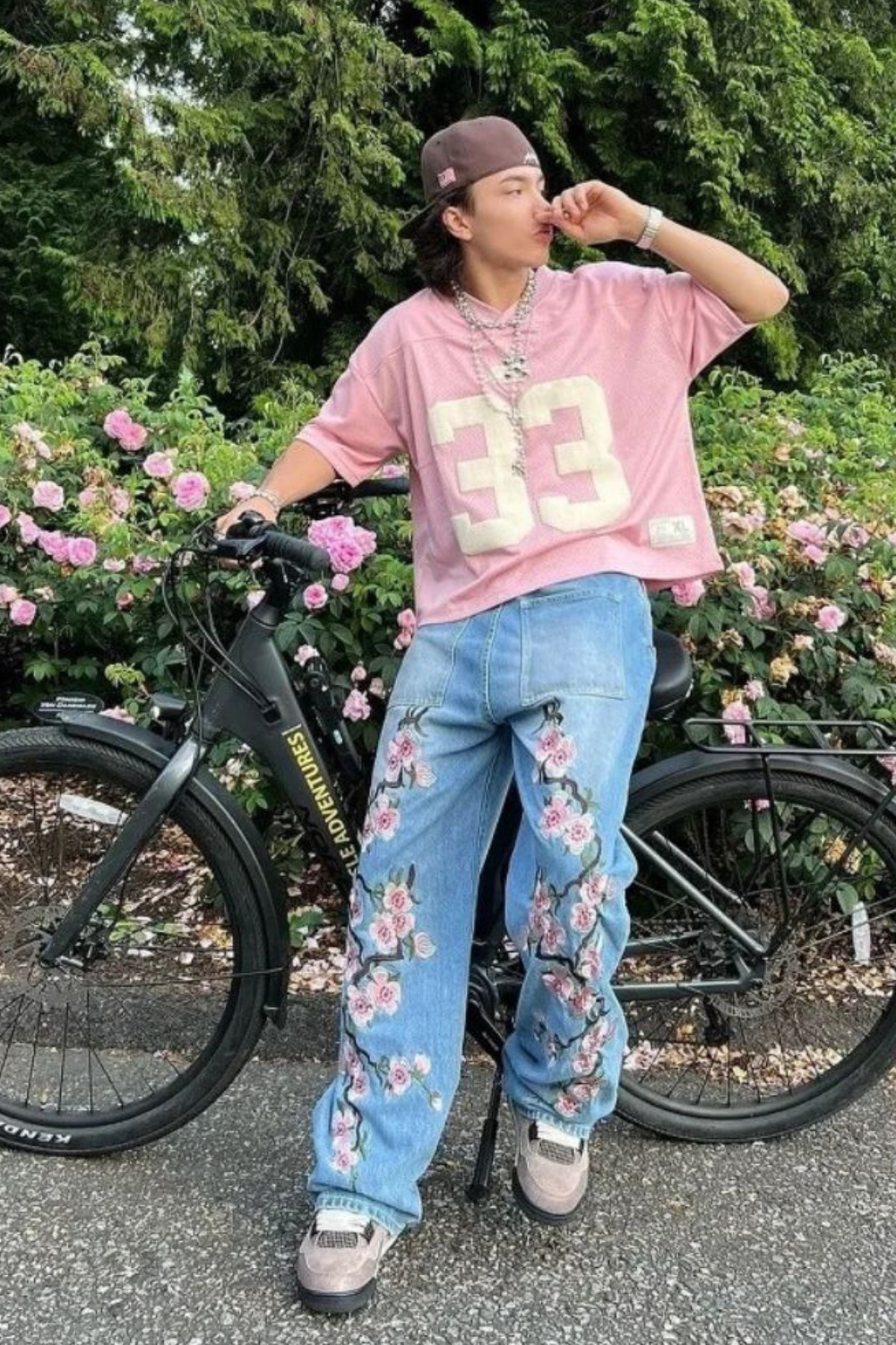 'Blossom' Embroidered Jeans (Copy)