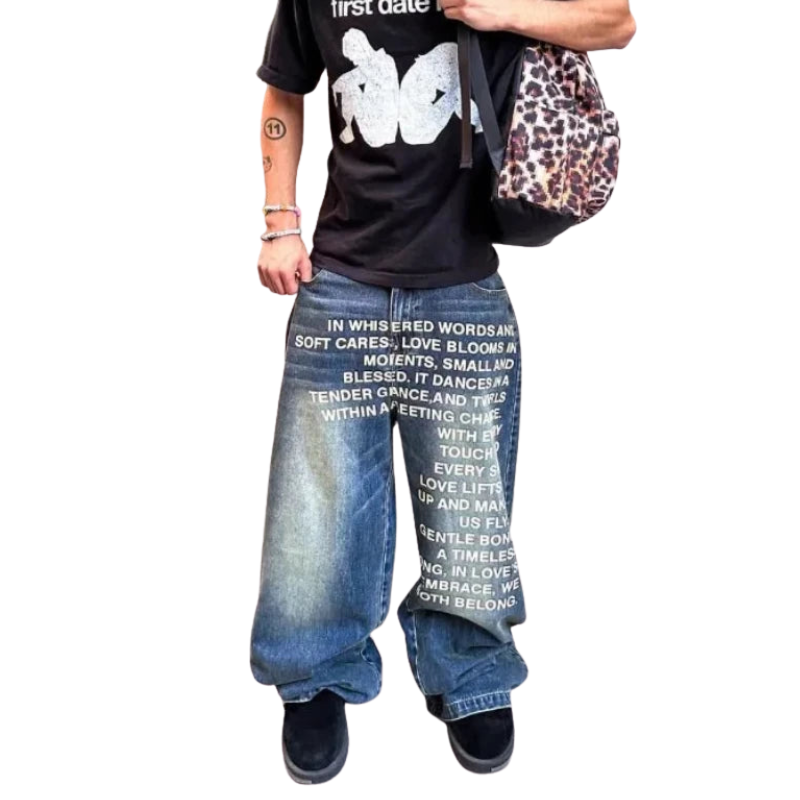 “Japanese Poem” Jeans