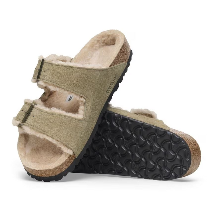 Sandal Arizona Sheepskin Suede