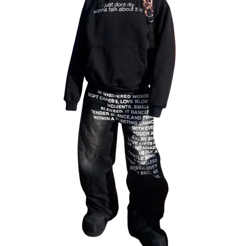 “Japanese Poem” Jeans