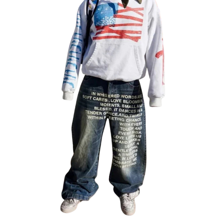 “Japanese Poem” Jeans