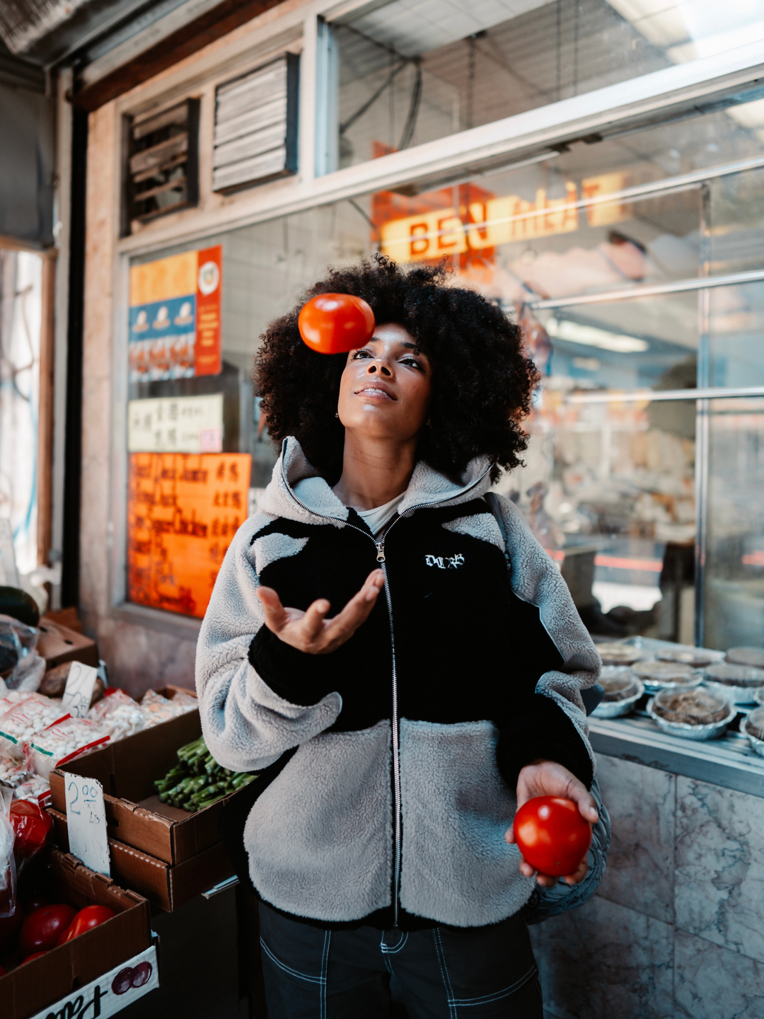 MyGarments - Dark & Light Brown Sherpa Ninja Fleece