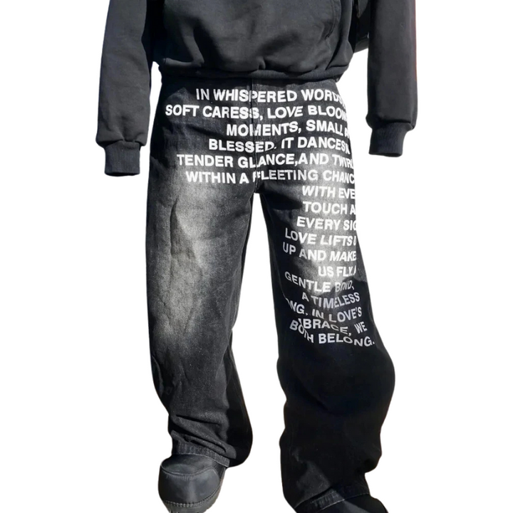 “Japanese Poem” Jeans