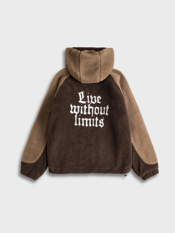 MyGarments - Dark & Light Brown Sherpa Ninja Fleece