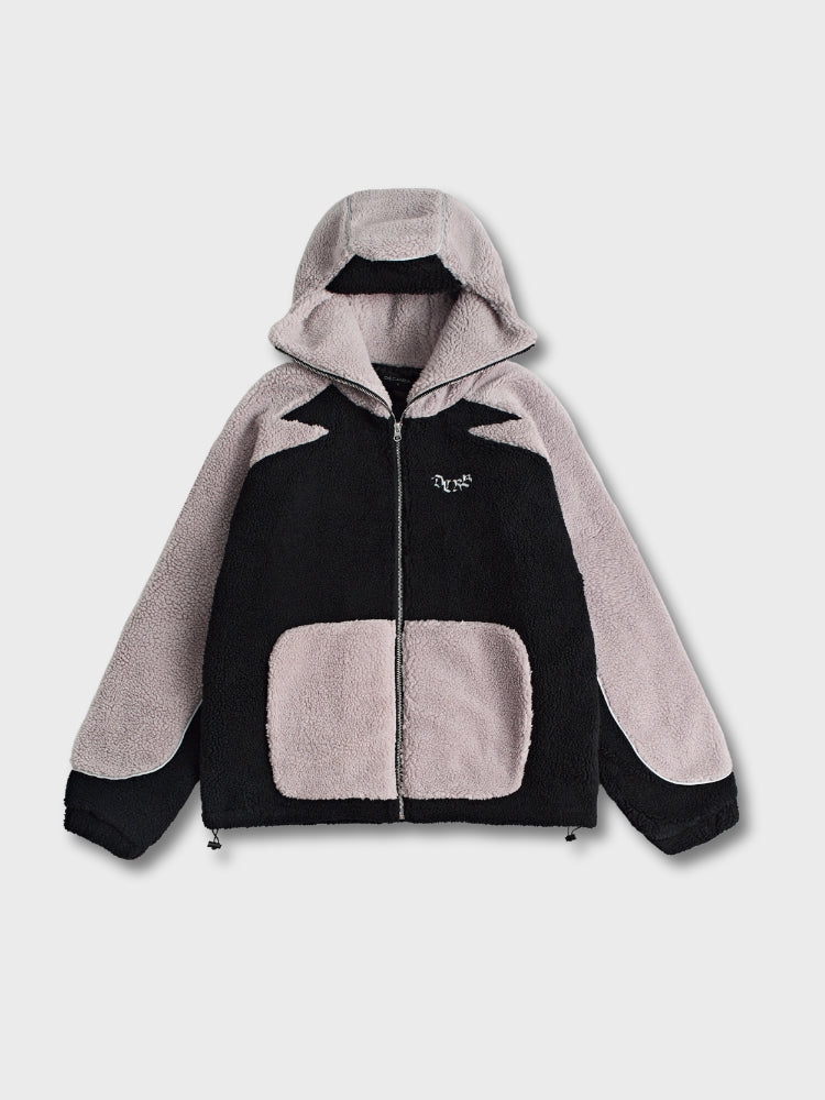 MyGarments - Black & Grey Sherpa Ninja Fleece