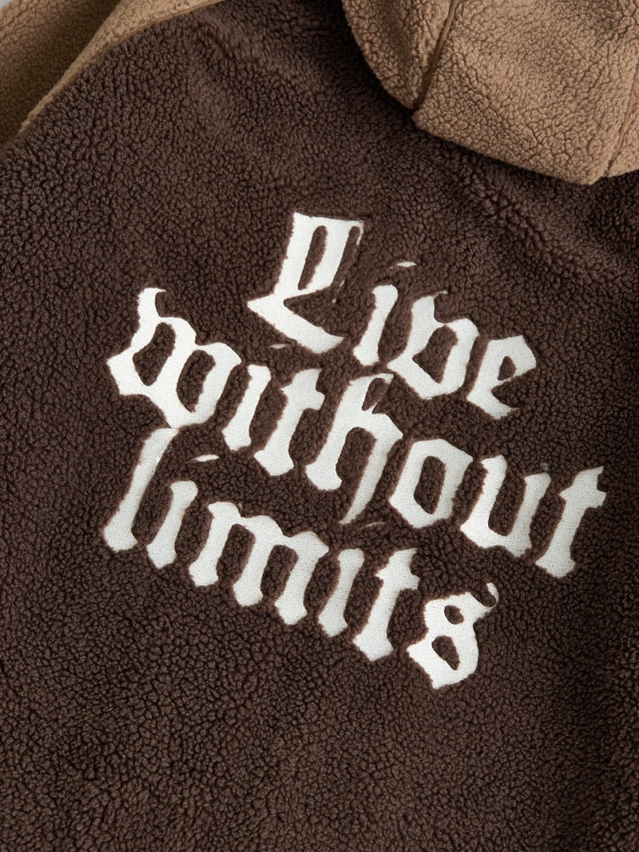 MyGarments - Dark & Light Brown Sherpa Ninja Fleece