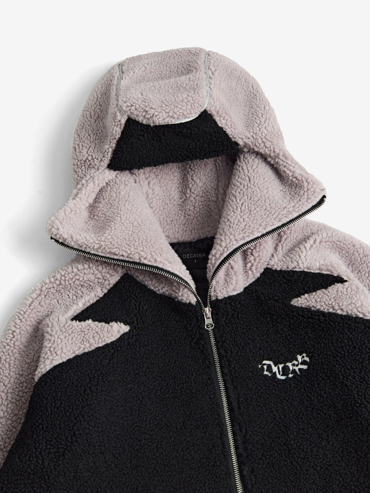 MyGarments - Black & Grey Sherpa Ninja Fleece
