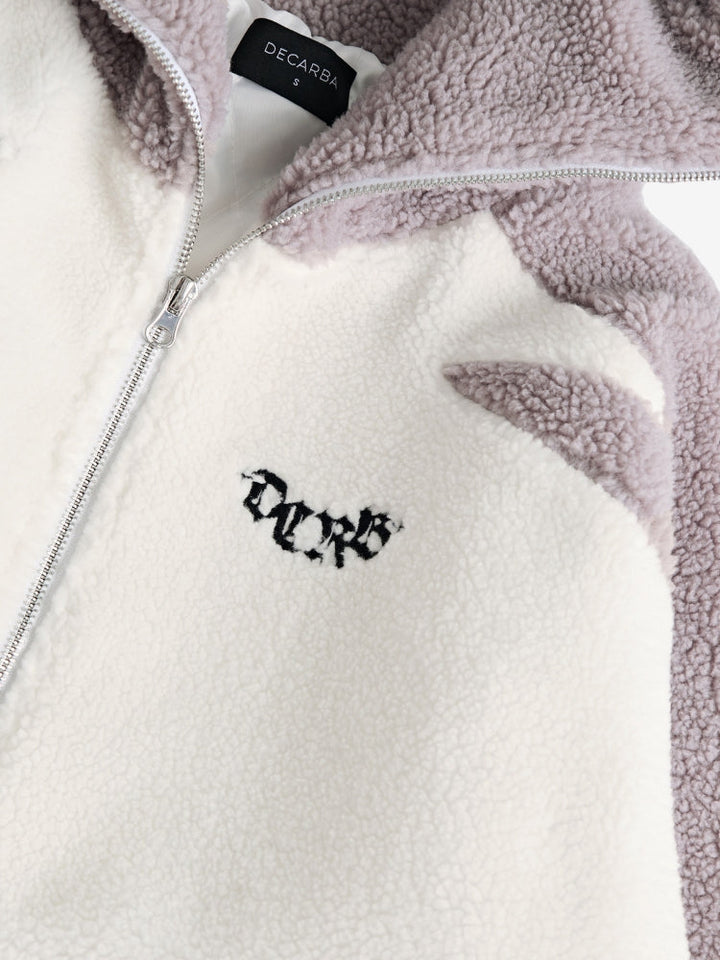MyGarments - Wolf Grey & White Sherpa Ninja Fleece