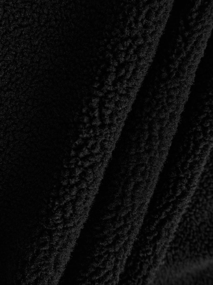 MyGarments - Black & Grey Sherpa Ninja Fleece