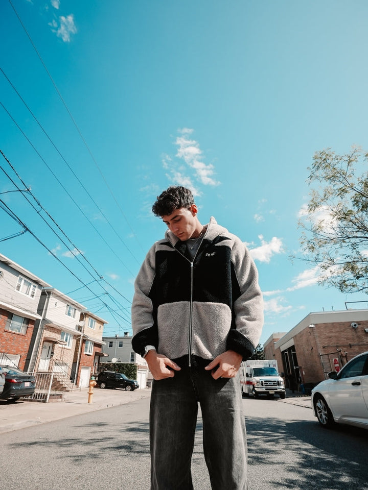 MyGarments - Dark & Light Brown Sherpa Ninja Fleece