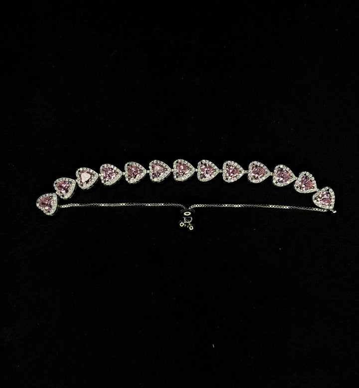 Heart Crystal Bracelet - MyGarments