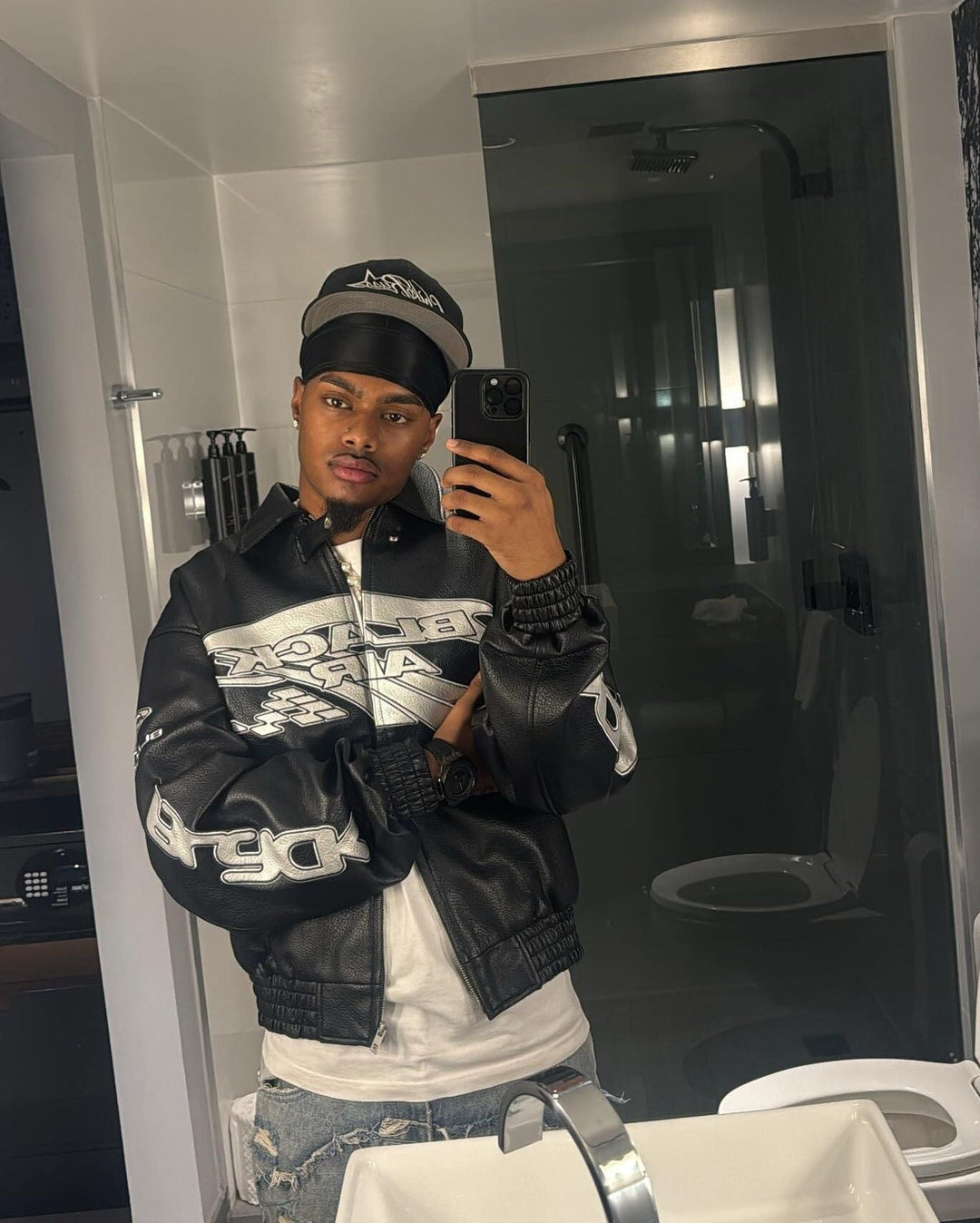 American Vintage Street PU Leather Jacket - 1821