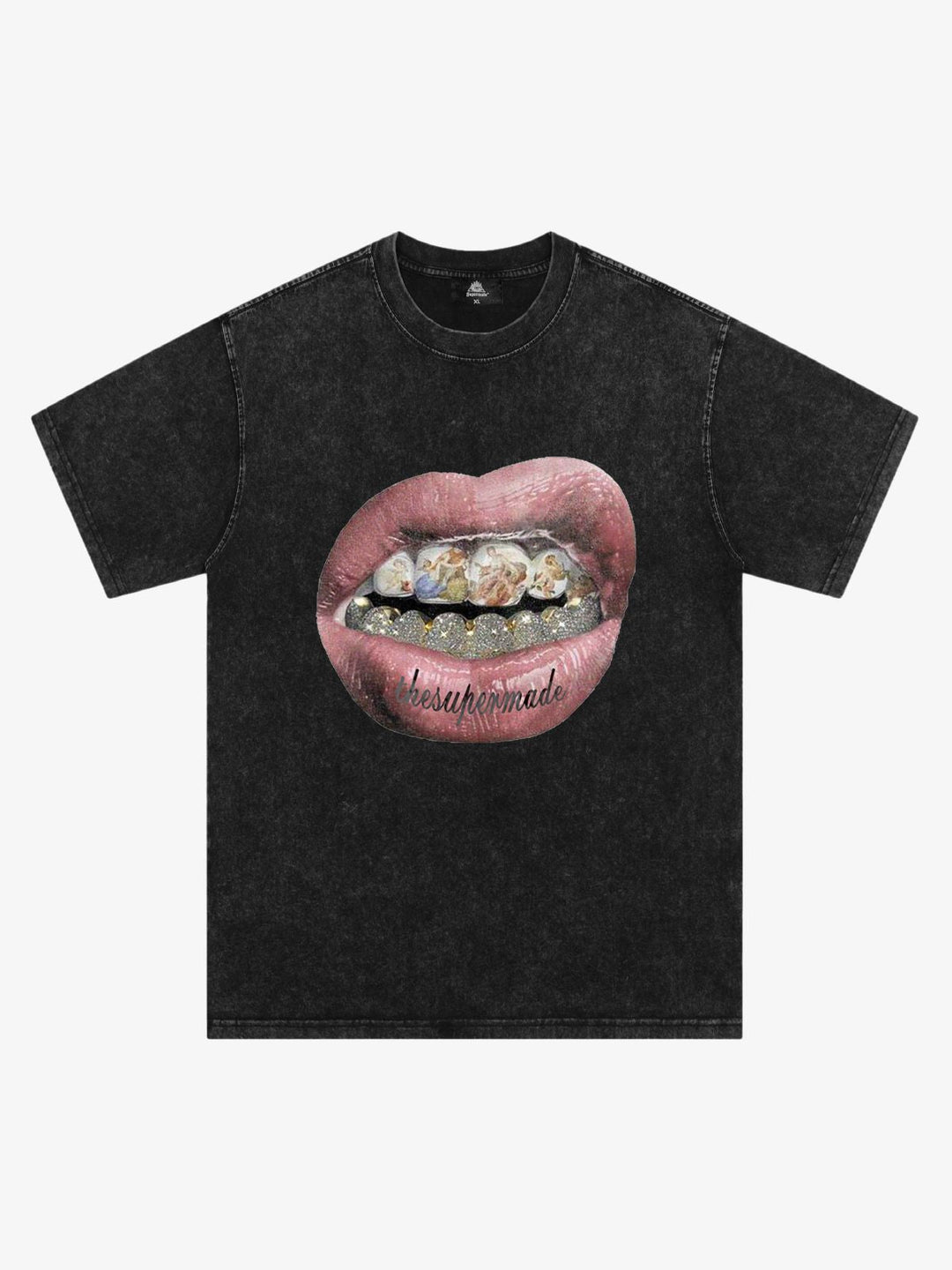 Artistic Lips Graphic T-Shirt