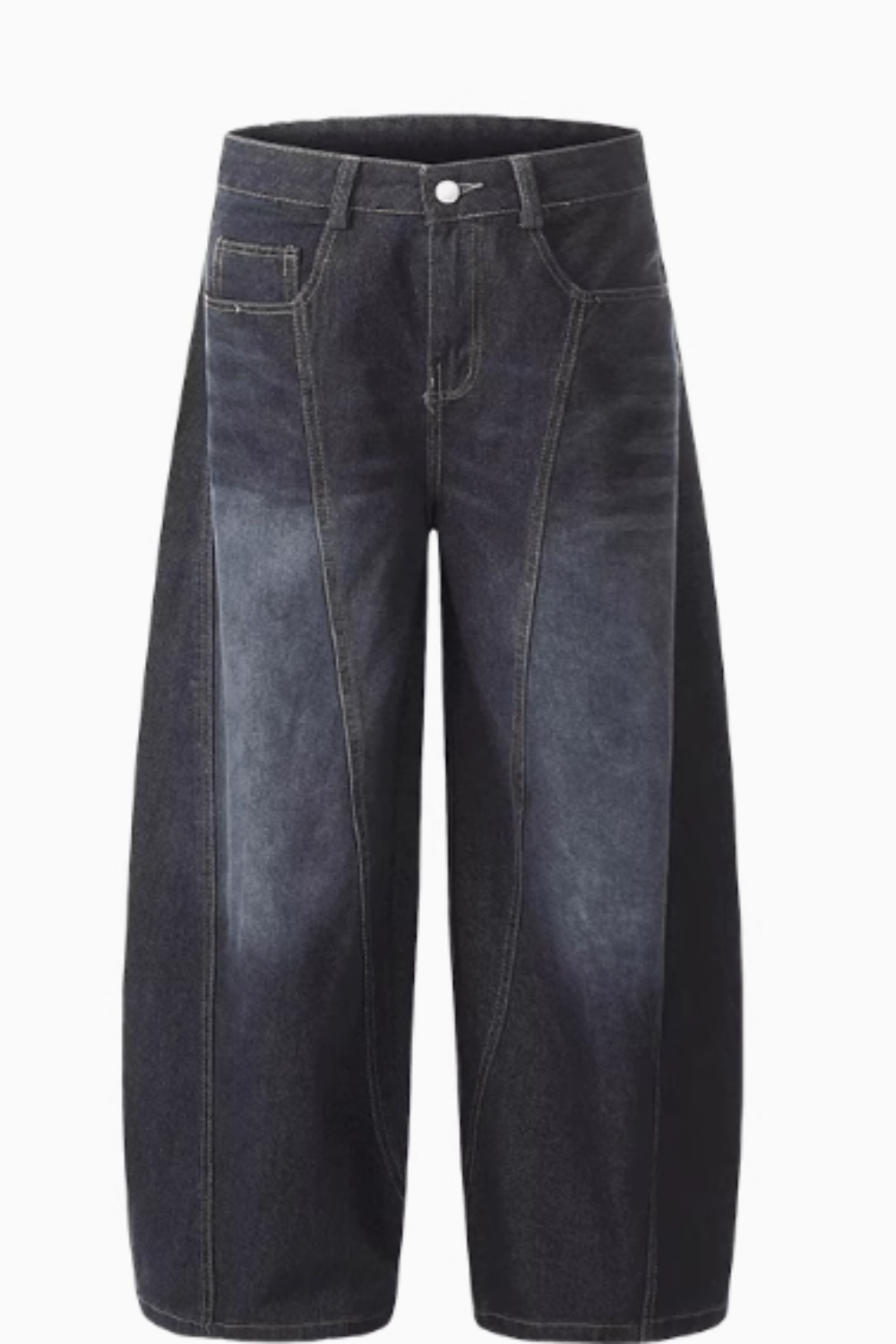 'Axel' Retro Washed Scimitar Jeans