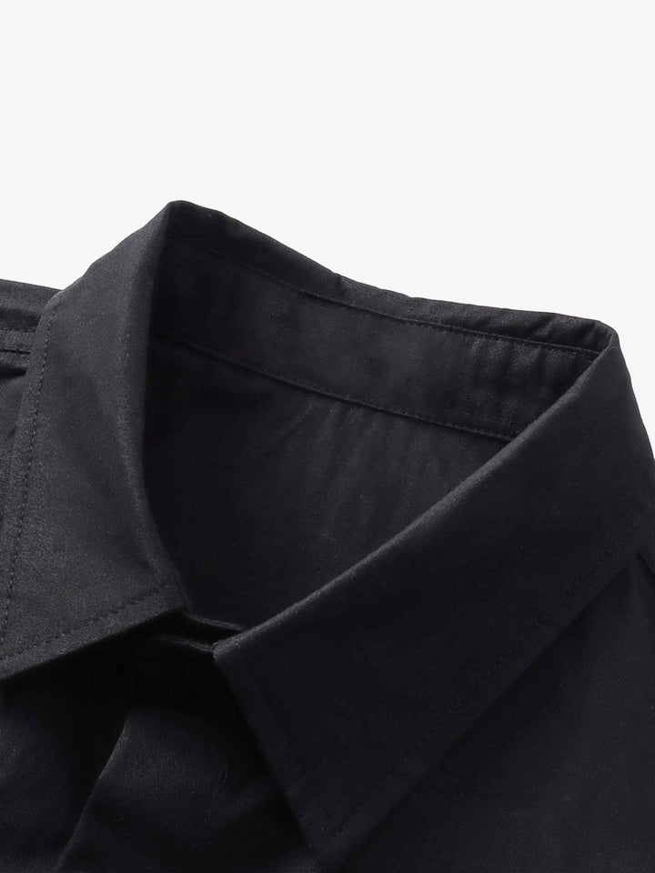 Bold Letter Graphic Short-Sleeve Shirt