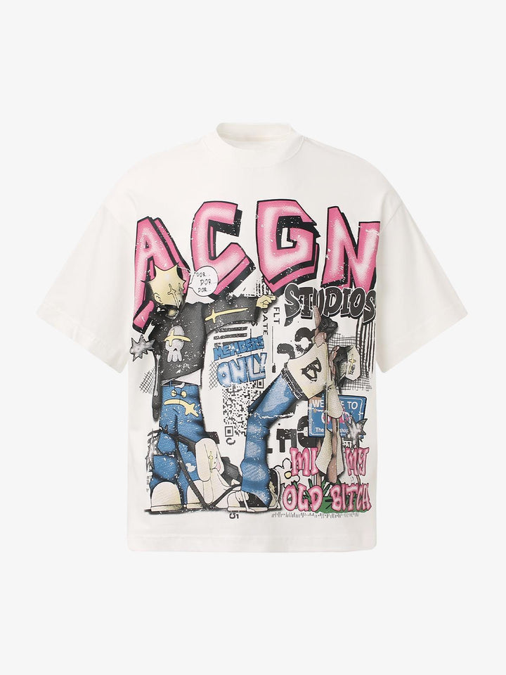 Bold Streetwear Design Graphic T-Shirt