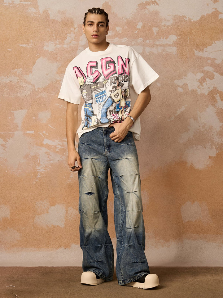 Bold Streetwear Design Graphic T-Shirt