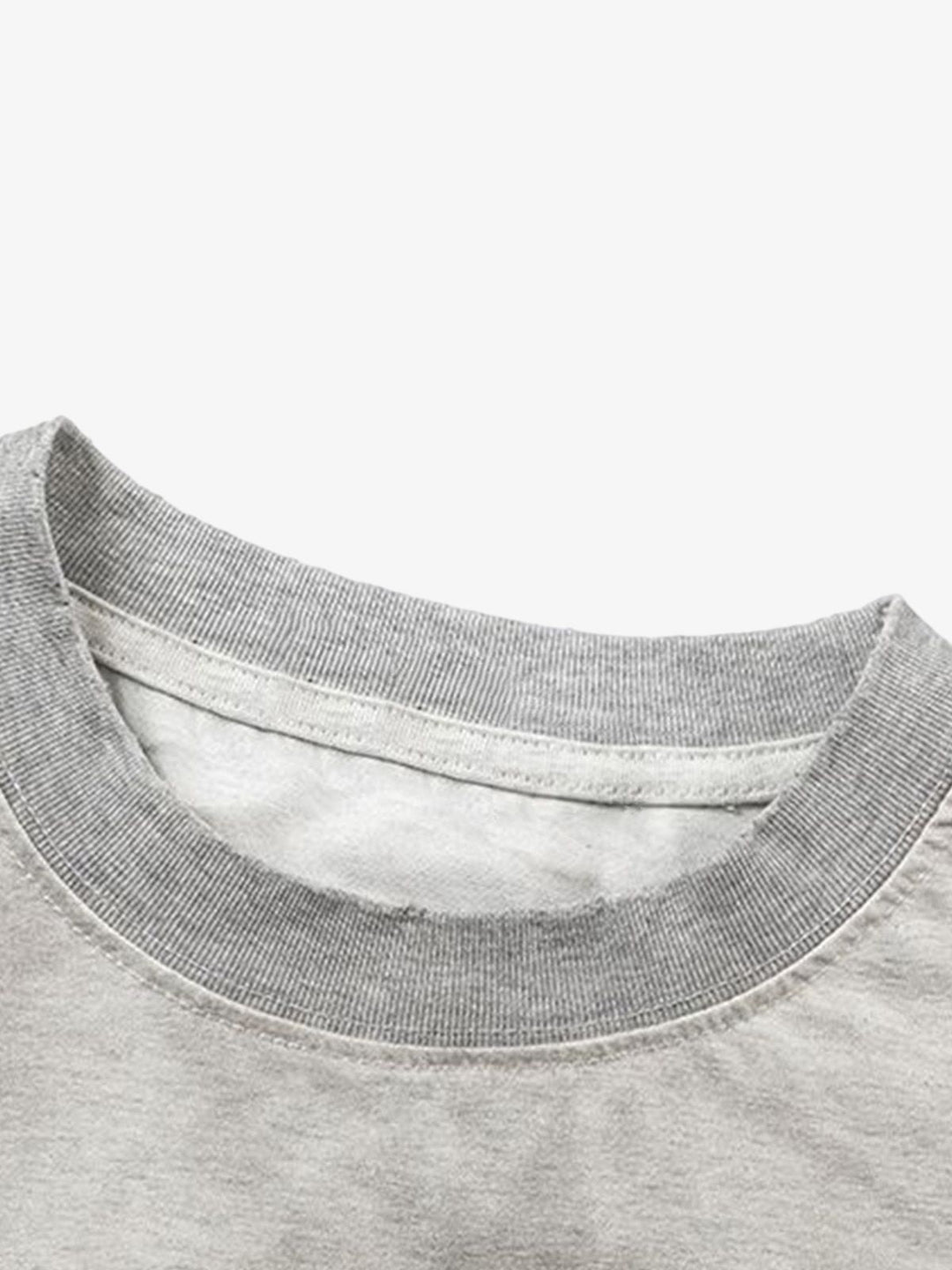 Camouflage Faux Two-piece Jersey Long Sleeve T-shirt - 2380