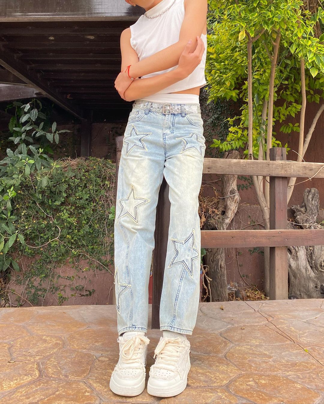 Casual White Board Shoes - 1466