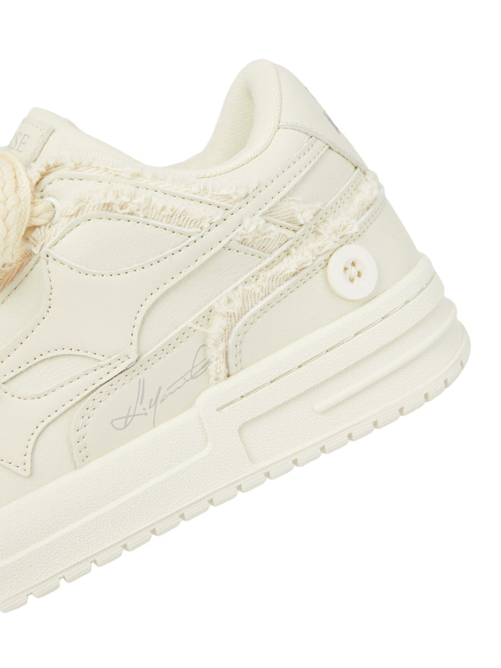 Casual White Board Shoes - 1466