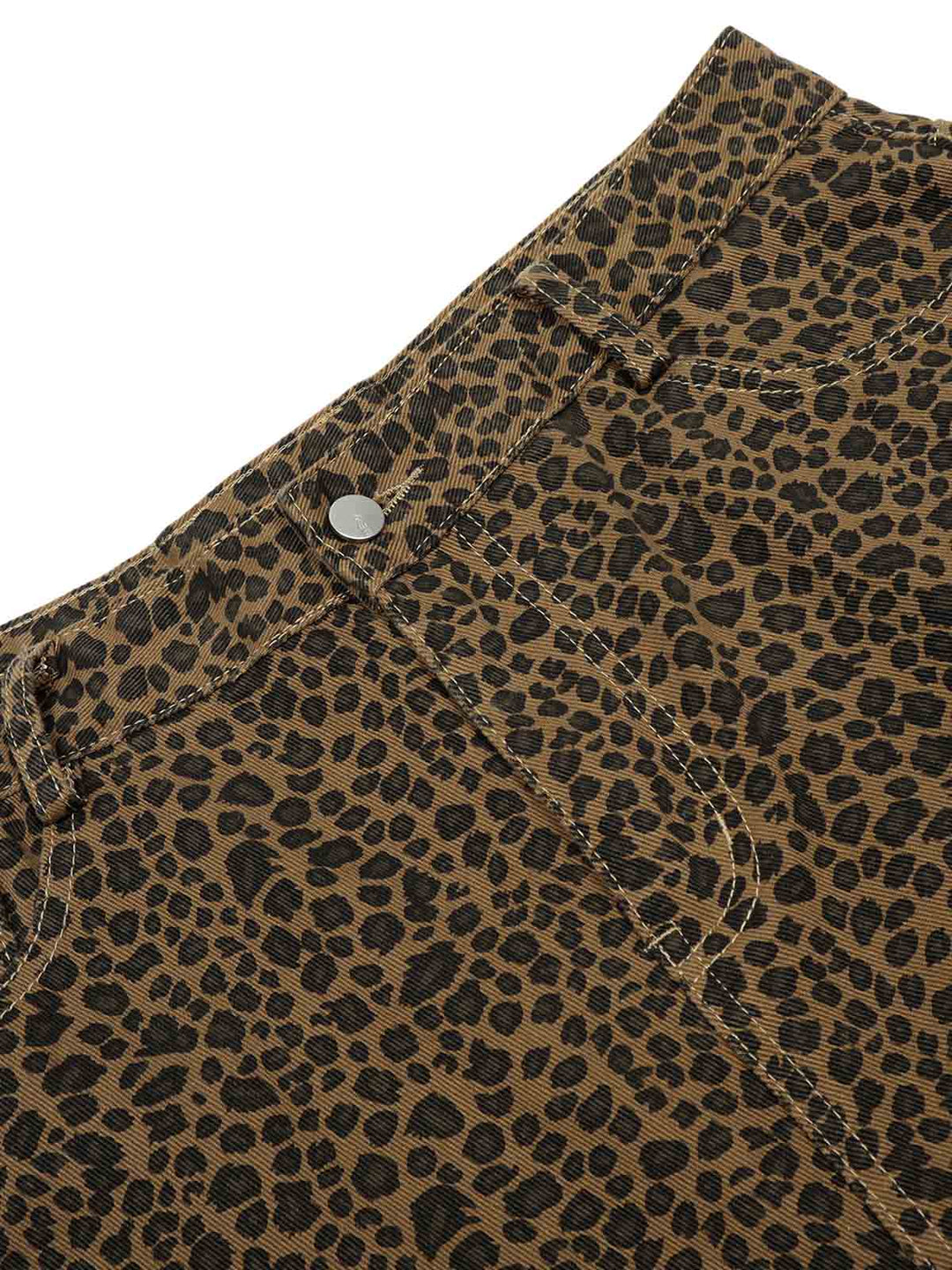 Cheetah Print Baggy Barrel Jorts