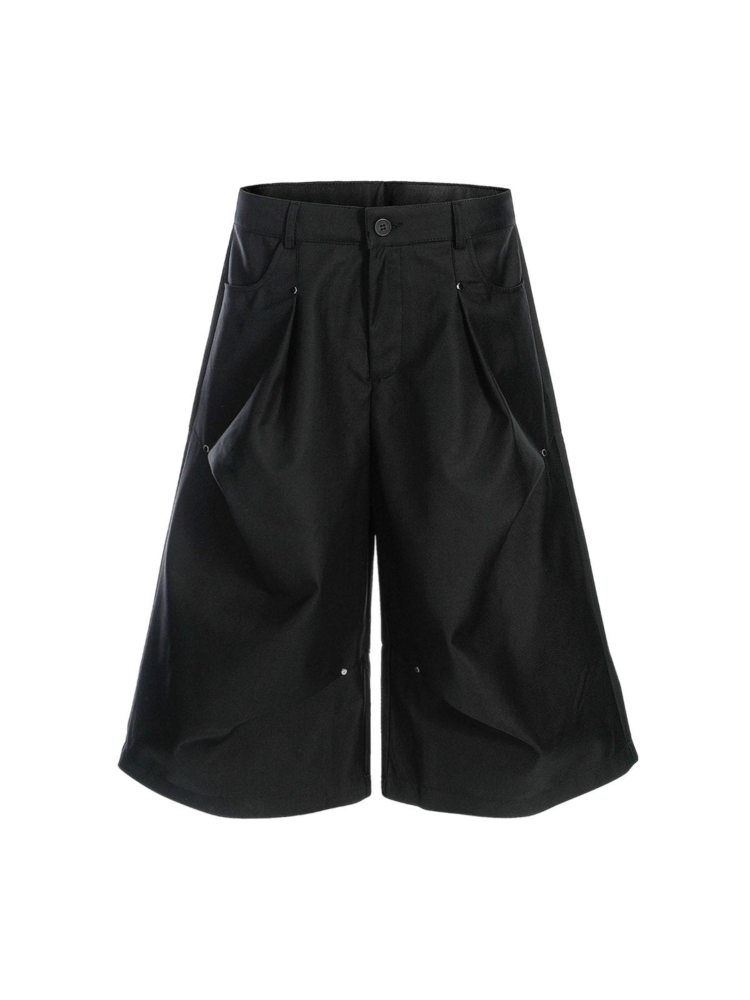 Cleanfit High Waist Baggy Cropped Trousers