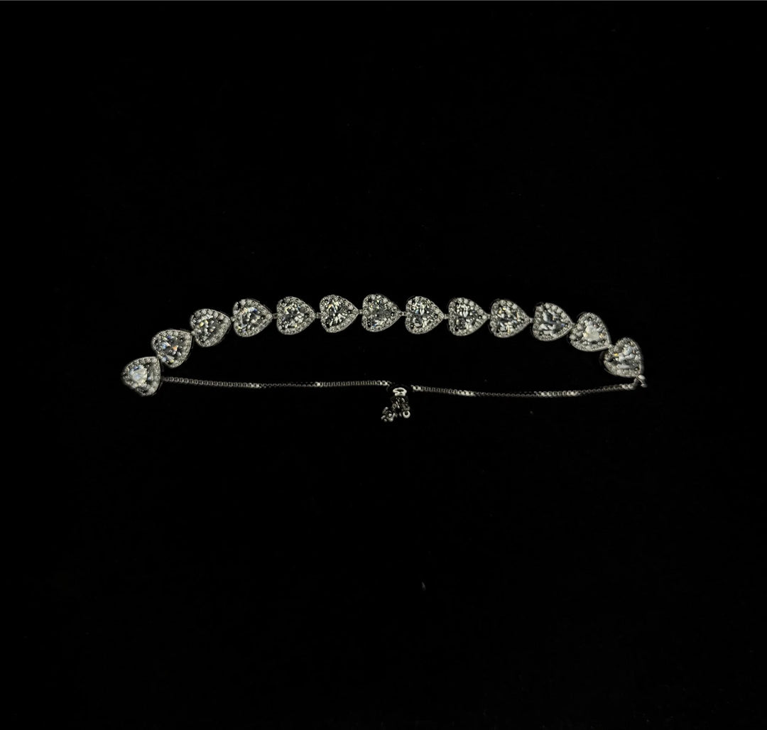 Heart Crystal Bracelet - MyGarments