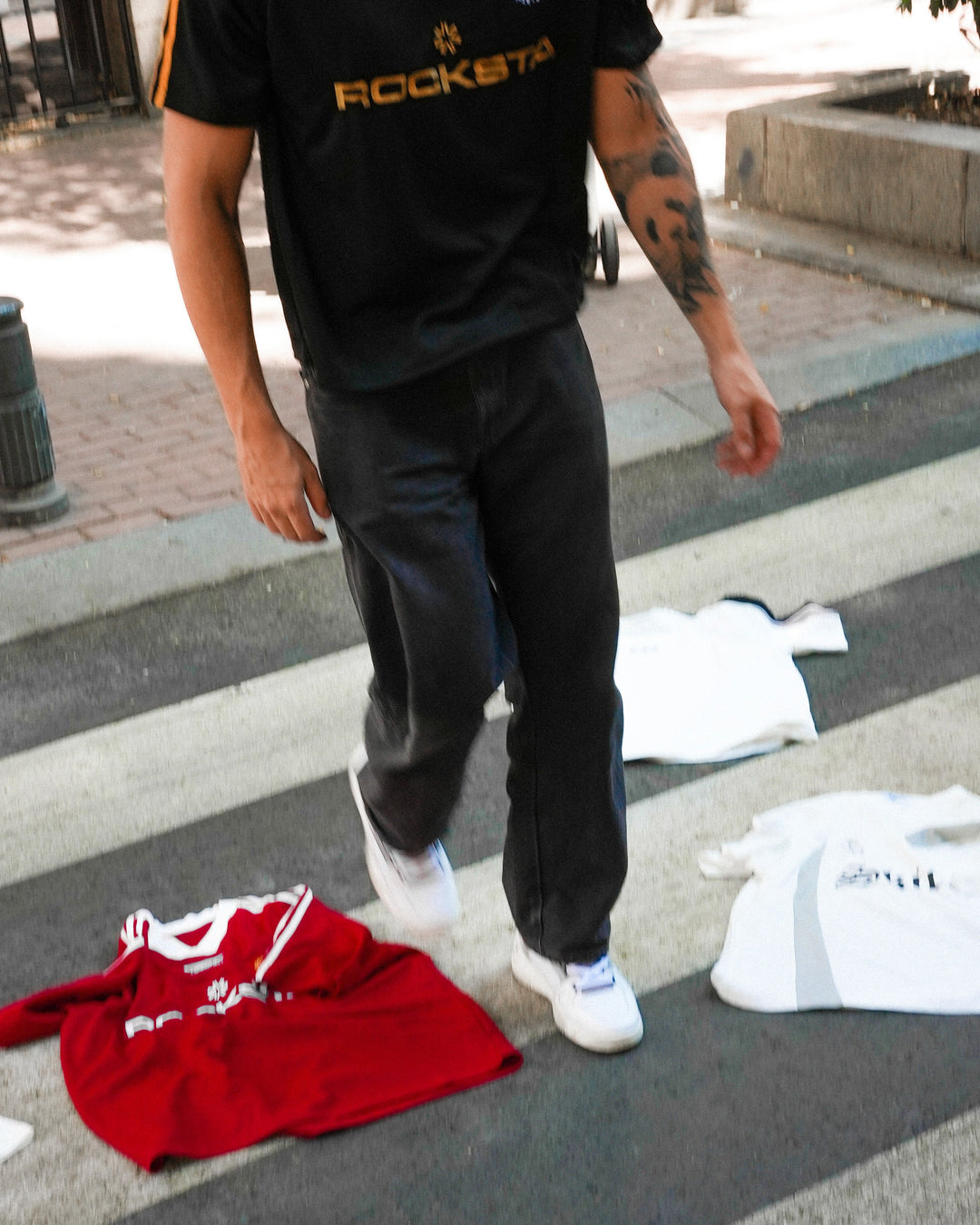 MyGarments - Rocksta Vintage Football Tee