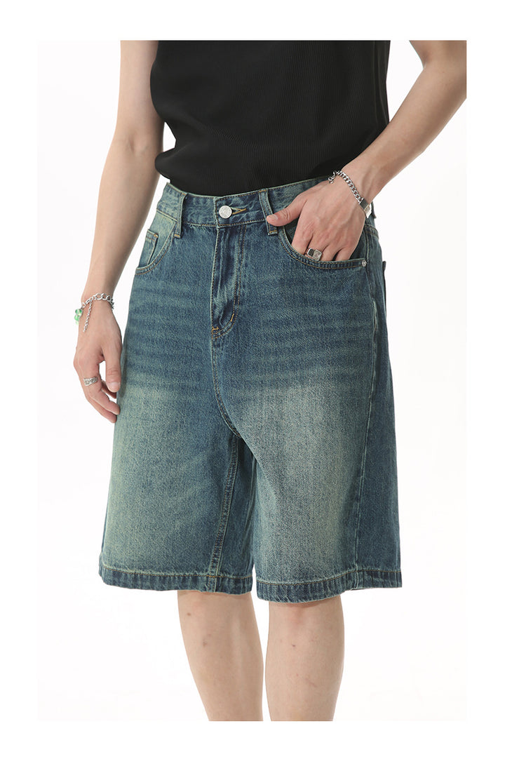 MyGarments - Baggy Denim Jort Blue