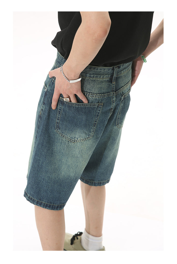 MyGarments - Baggy Denim Jort Blue